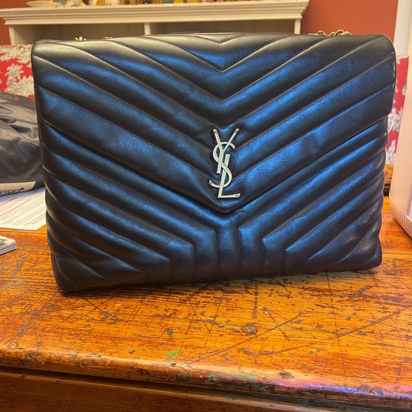 Saint Laurent Large Black Lou Lou bag